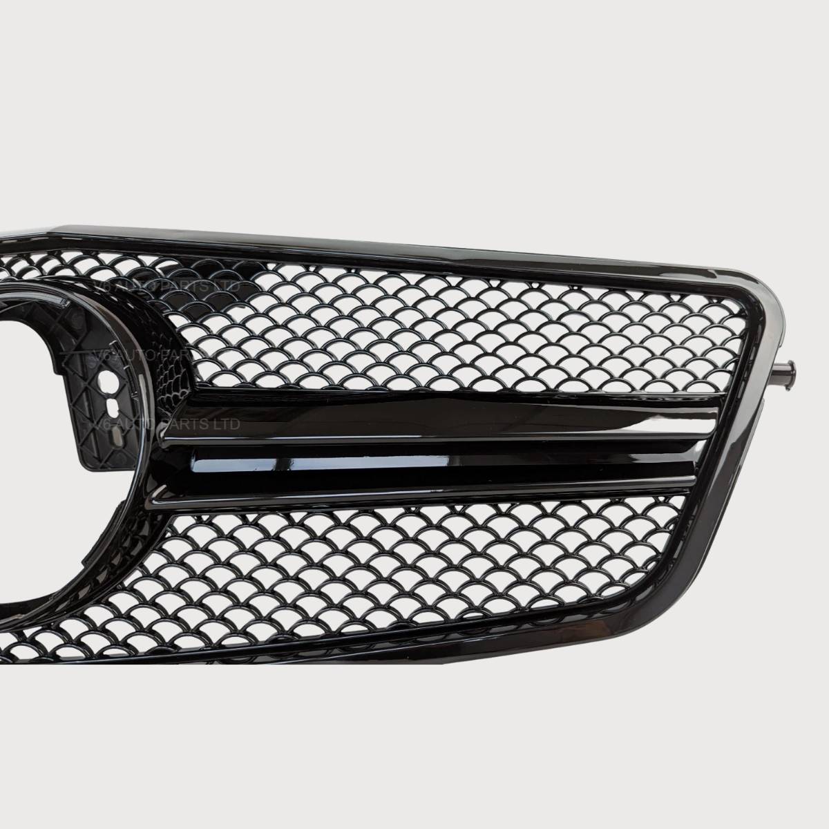 For Mercedes-Benz E-Class W212 Front Grille (2009–2013) – Gloss Black AMG Style E63 Look, Saloon & Estate