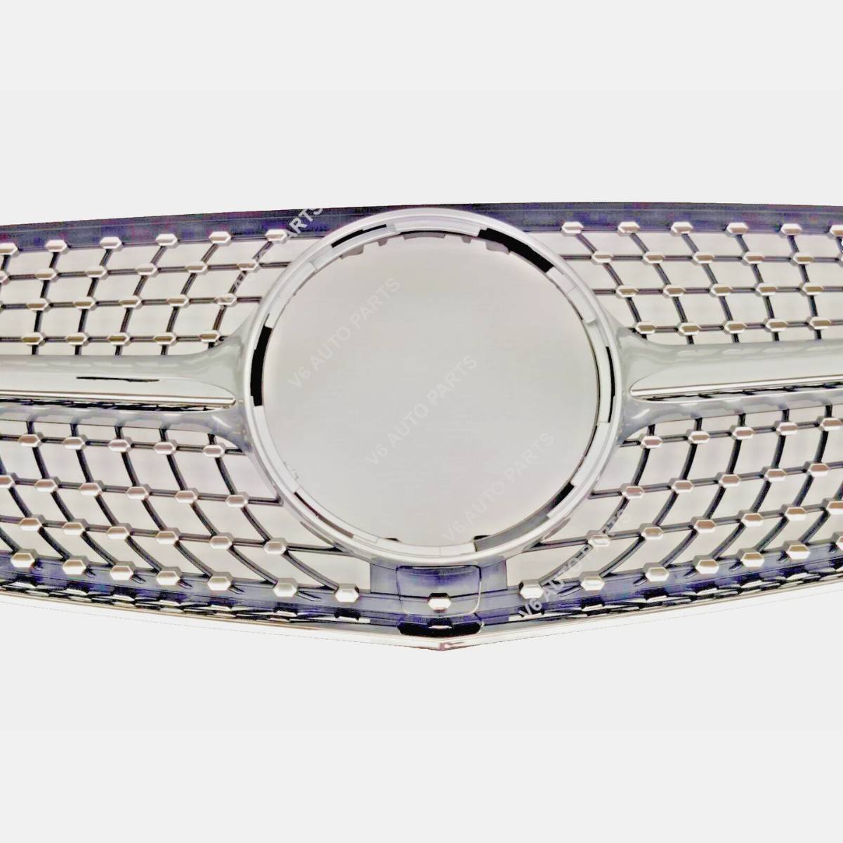 For Mercedes‑Benz E‑Class W207 (2013‑2016) Front Radiator Diamond AMG Style Grille – Fits E300, E350, E550 Coupe & Convertible