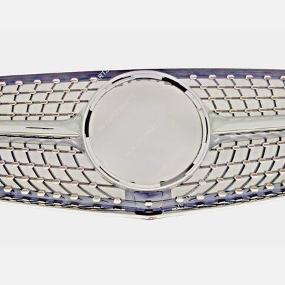 For Mercedes‑Benz E‑Class W207 (2013‑2016) Front Radiator Diamond AMG Style Grille – Fits E300, E350, E550 Coupe & Convertible