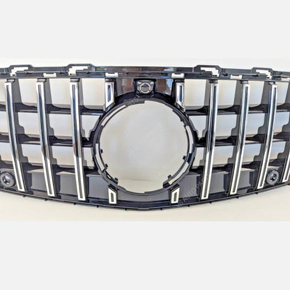 For Mercedes-Benz C-Class W206 (2020–2023) Panamericana GT Front Radiator Chrome Grille – C220 Compatible