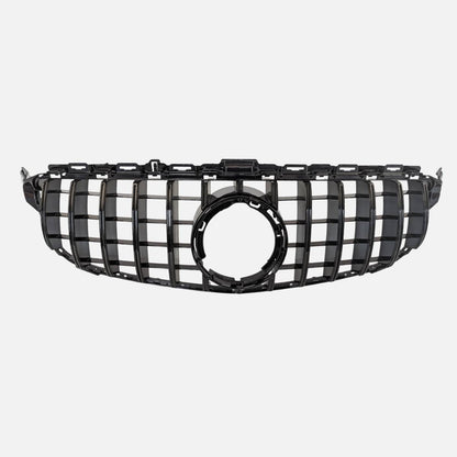 Front Bumper Panamericana Gloss Black Grille – Mercedes C‑Class S205 (2018–2020 C43 AMG)