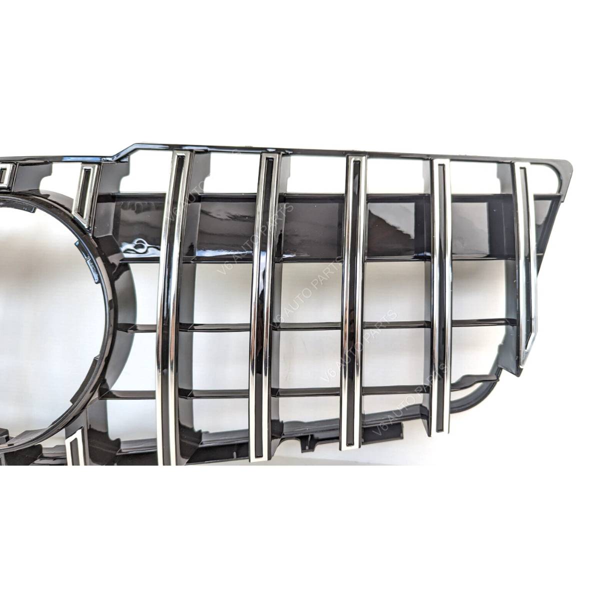 For Mercedes GLK-Class X204 Chrome Panamericana AMG GT-R Front Bumper Grille (2008–2012)