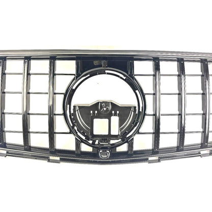 For Mercedes-Benz GLC-Class X254/C254 Front Radiator Black Sport AMG Line Grille (GLC43, 2023–2025)