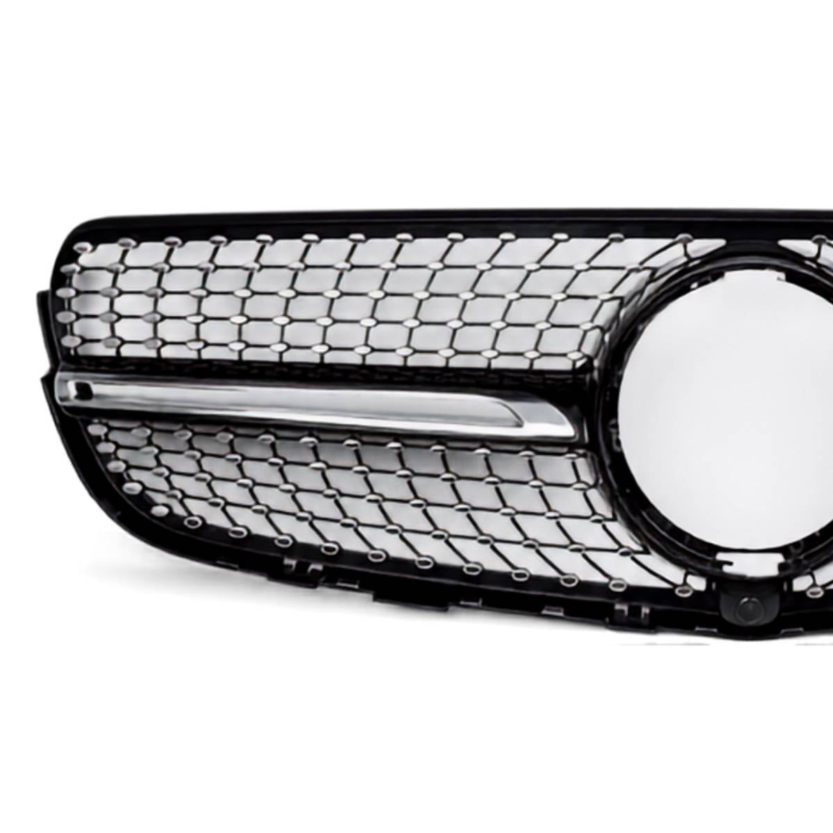 For Mercedes‑Benz GLC‑Class X253/Coupe Front Bumper Grille – Fits GLC400 & GLC450 (2015–2019 AMG Style Upgrade)
