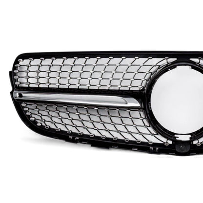 For Mercedes‑Benz GLC‑Class X253/Coupe Front Bumper Grille – Fits GLC400 & GLC450 (2015–2019 AMG Style Upgrade)