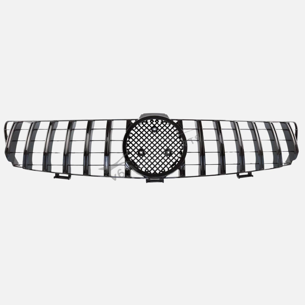 For Mercedes CLS-Class W219 GT Front Grille – Gloss Black Radiator Grill Upgrade (2005–2008)
