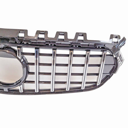 For Mercedes B-Class W247 B200 Compatible Front Bumper Chrome Grille 2018-2023 Panamericana