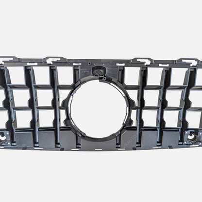 For Mercedes-Benz C-Class W206 (2020–2023) Front Radiator Grille – Gloss Black Panamericana GT Style | Fits C200, C400 Standard Models