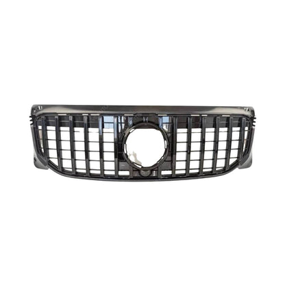 For Mercedes‑Benz GLB‑Class X247 (2019–2023) GT Panamericana Front Radiator Grille – Gloss Black Upgrade for GLB220