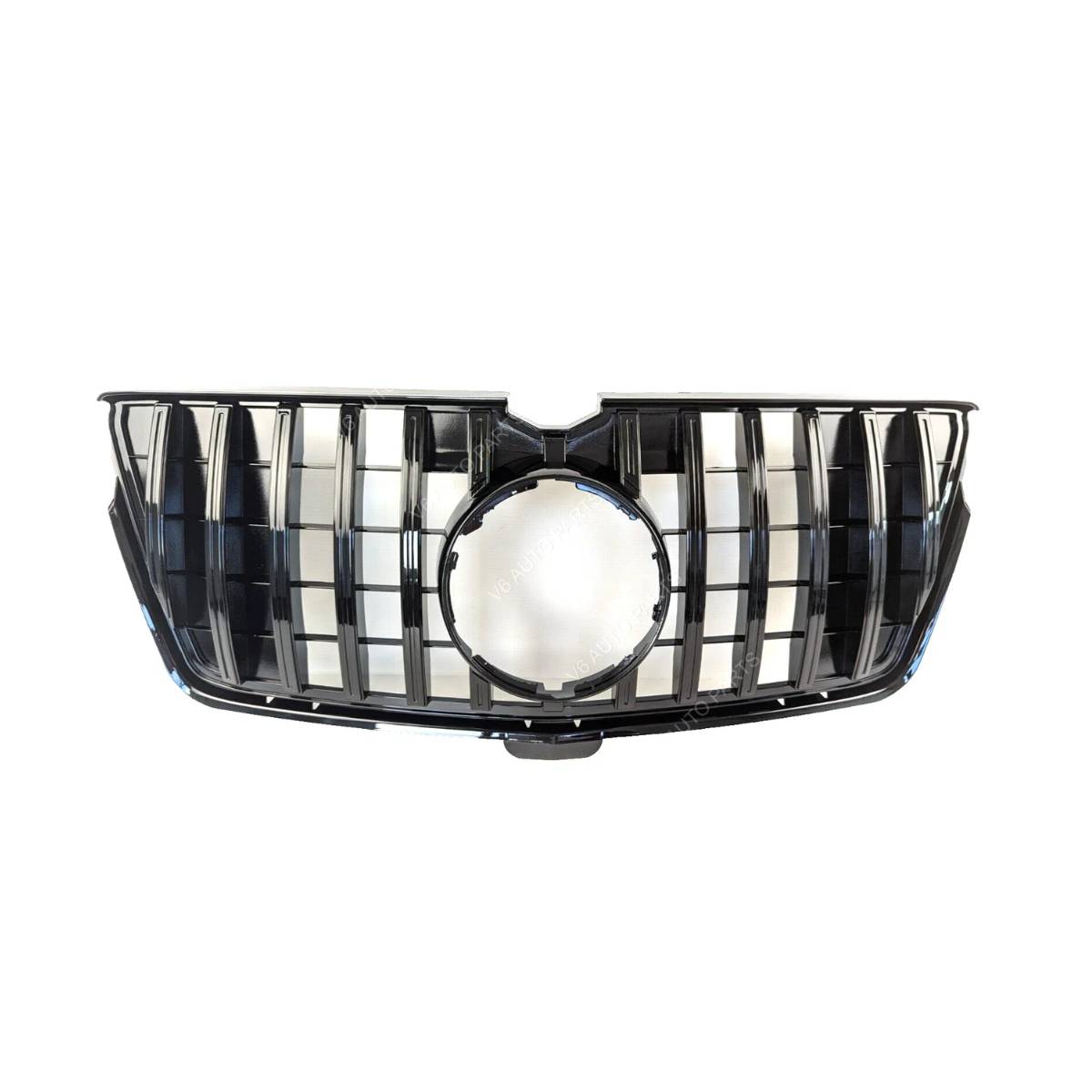 For Mercedes-Benz GL-Class X164 Front Bumper GT Panamericana Grille – Gloss Black (2009–2013)