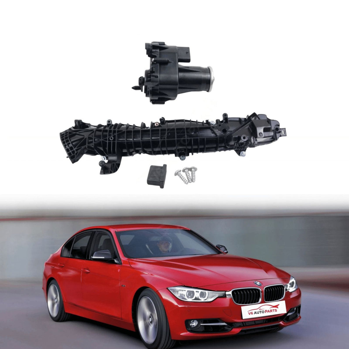 image of BMW 5 Series Diesel Intake Manifold Assembly 11617811909