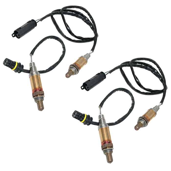 Image of 11781433075 Front and Rear O2 Lambda Oxygen Sensors for BMW E46