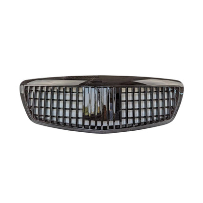 Vorderer Kühlergrill in glänzendem Schwarz für 2005–2009 Benz W221 S-Klasse S63 AMG Maybach S350 S500