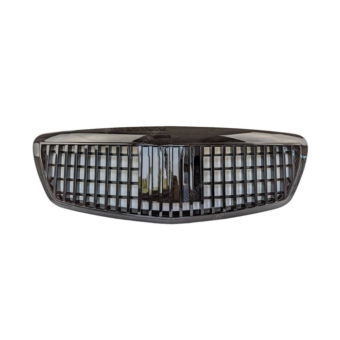 Gloss Black Maybach Grille – Mercedes S-Class W221 S63 S350 S500 (2005–2009)