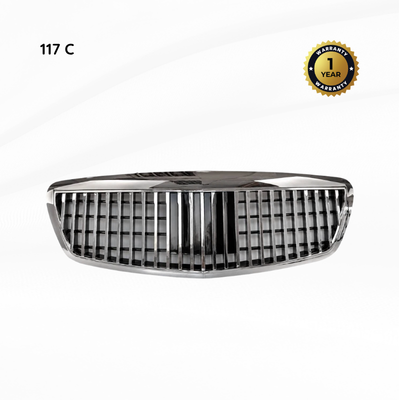 Mercedes S-Class W221 Front Bumper Grille – Chrome (2005–2009 S63 / S350CGI / Maybach AMG)