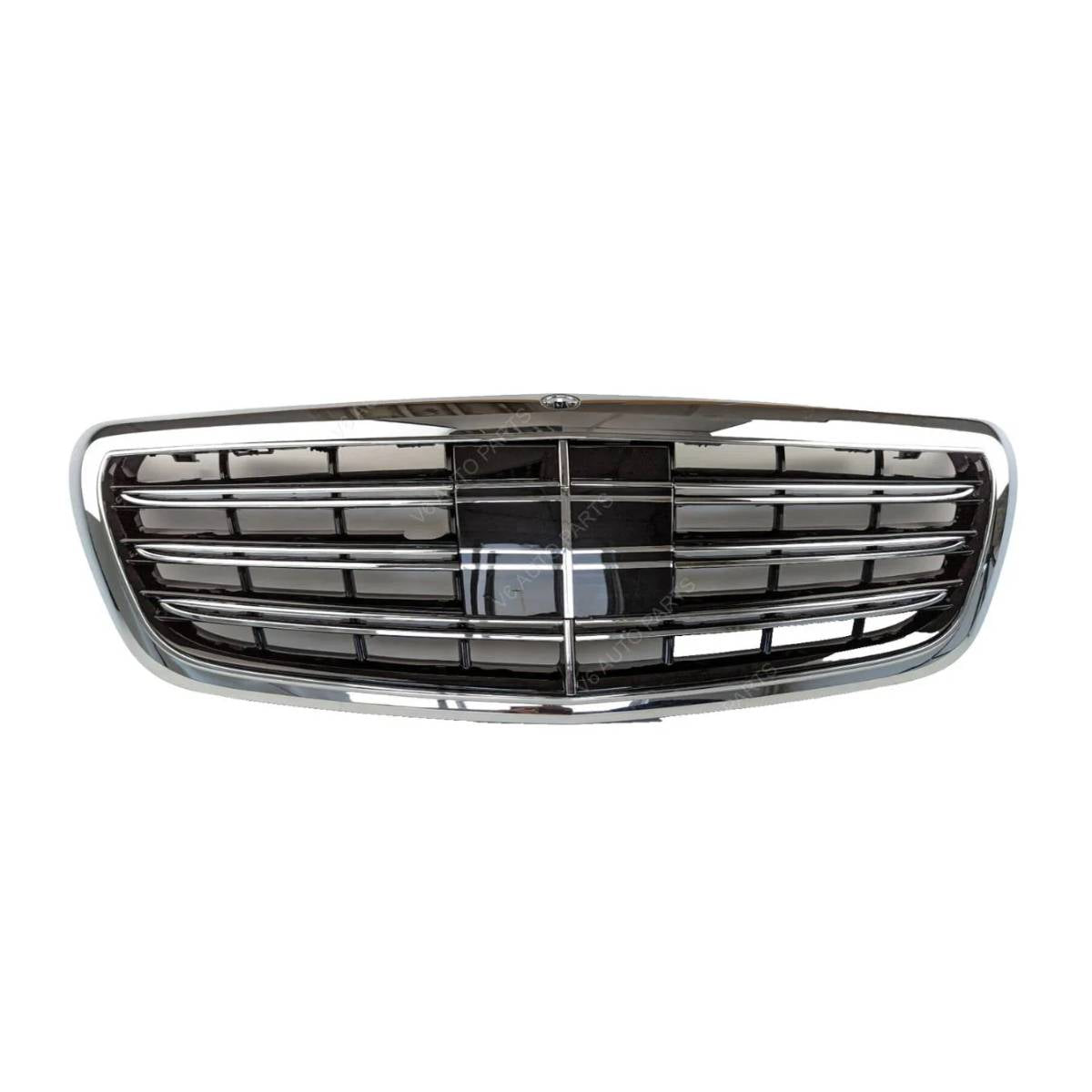 VORDERER KÜHLER MITTLERER CHROMGITTER FÜR 2014–2018 Mercedes-Benz W222 S-KLASSE S600 NIGHT VIEW S63 S65 AMG