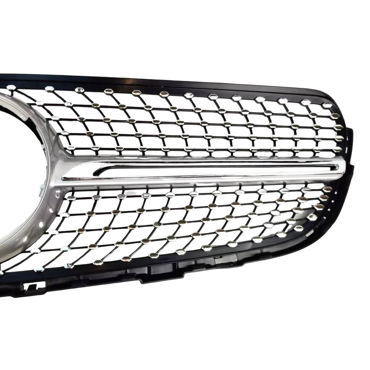 Frontstoßstangengrill für Mercedes 2015–2019 GLC-Klasse X253 GLC300 GLC350 Diamond 