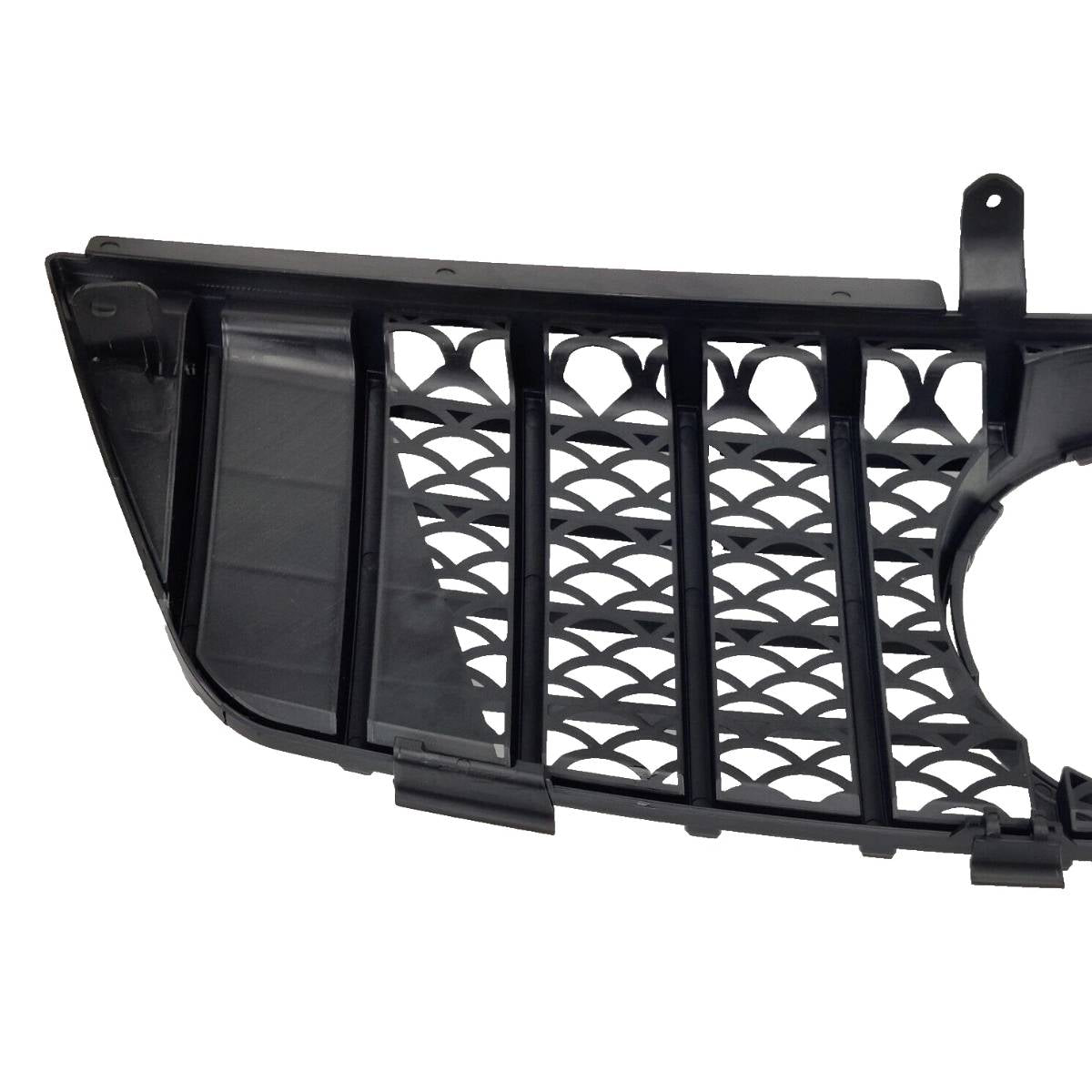 For Mercedes M-Class W164 GT Front Grille Gloss Black (ML320/ML350, 2005–2008 Pre-Facelift)