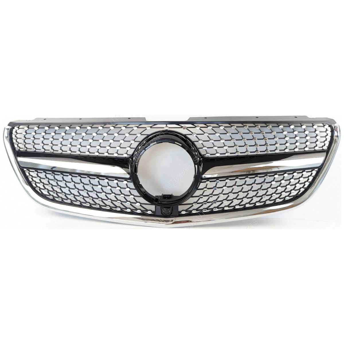 For Mercedes Vito Taxi W447 111 CDI Black Diamond Front Grille (2014–2023)