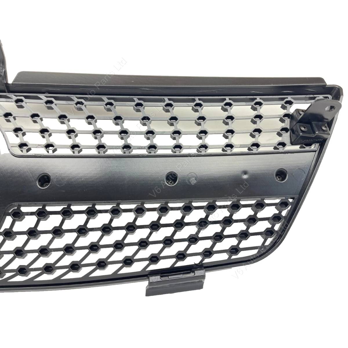 For Mercedes M‑Class W164 Front Radiator Diamond Chrome Grille 2005–2008 ML320 ML350 ML500 ML550 ML63 AMG