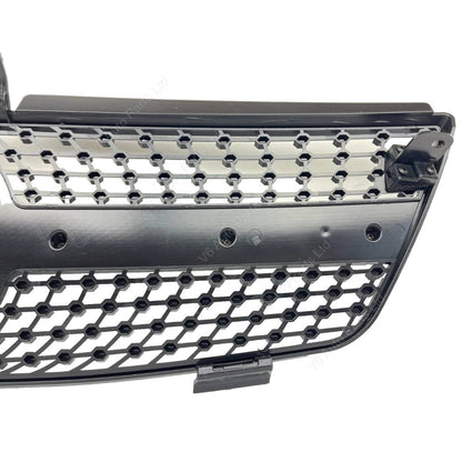 For Mercedes M‑Class W164 Front Radiator Diamond Chrome Grille 2005–2008 ML320 ML350 ML500 ML550 ML63 AMG