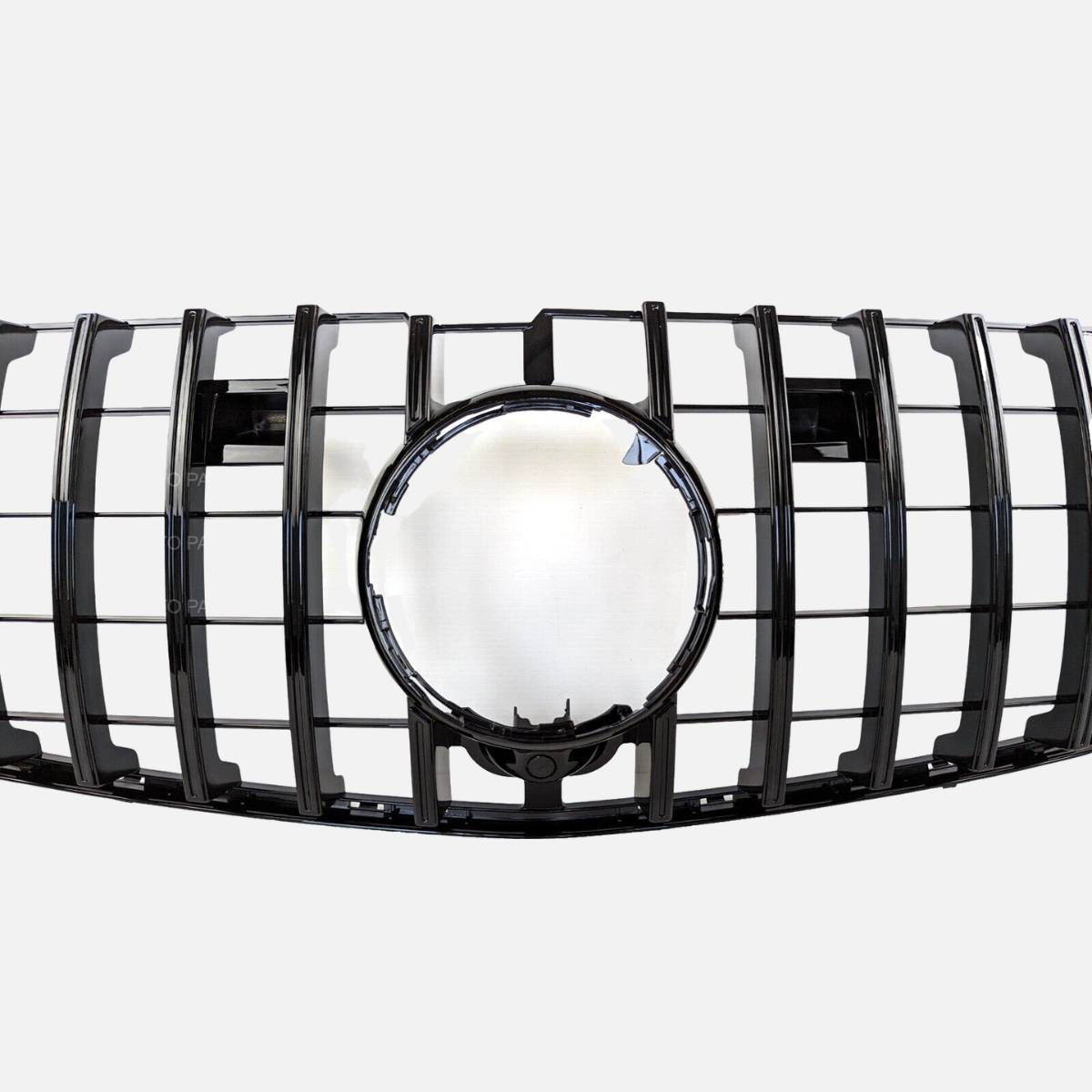 For Mercedes-Benz GL-Class X166 Front Radiator Grille – Panamericana GT Style (GL400, 2013–2016)