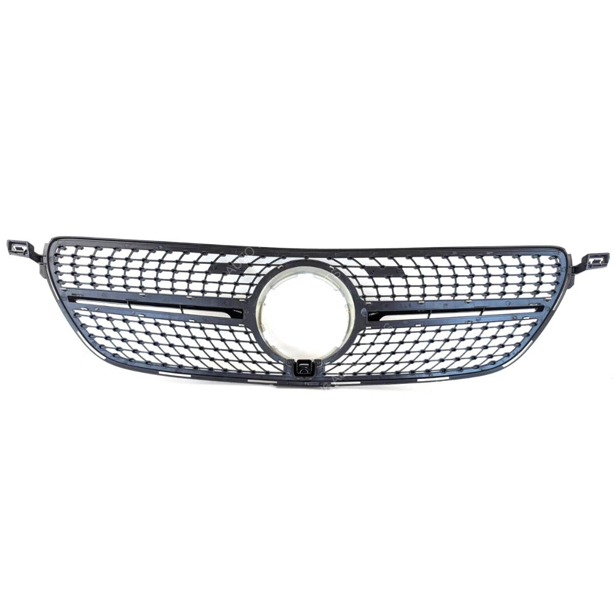 For Mercedes GLE-Class X292 GLE500 GLE400 Compatible Front Bumper Grille Coupe Facelift 2015-2018