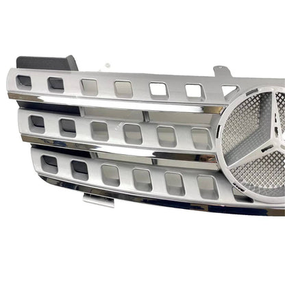 Front Bumper Chrome Grille – Mercedes M-Class W164 (2005–2008) ML500 ML550