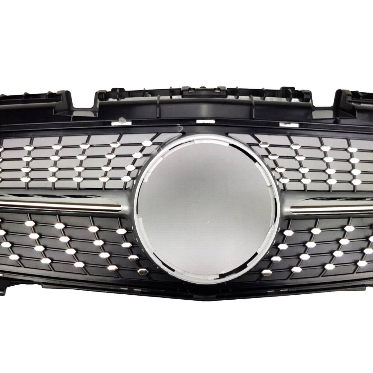 For Mercedes SLK R172 Diamond Chrome Grille (2011–2016 SLK55/SLK200 Pre-Facelift)