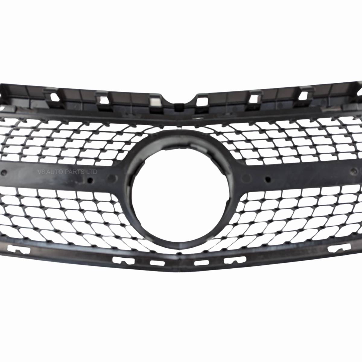 For Mercedes Benz B‑Class W246 Front Bumper Chrome Diamond Grille – Fits B180 & B250 (2011–2014)