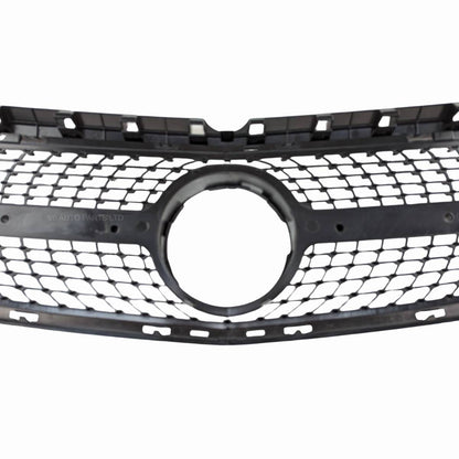 For Mercedes Benz B‑Class W246 Front Bumper Chrome Diamond Grille – Fits B180 & B250 (2011–2014)