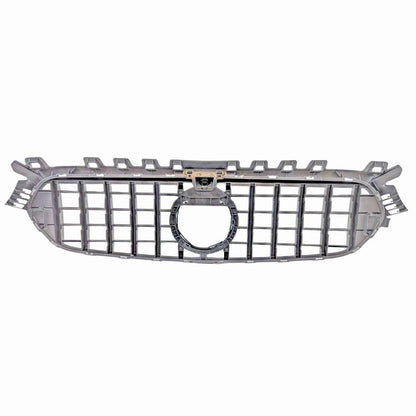 For Mercedes B-Class W247 B200 Compatible Front Bumper Chrome Grille 2018-2023 Panamericana