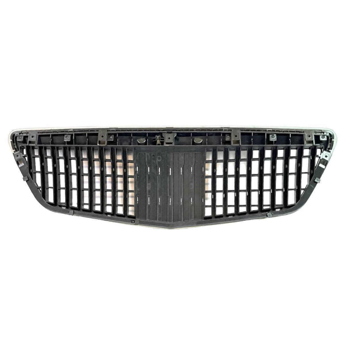 Maybach Style Front Radiator Grille – Gloss Black | Mercedes S‑Class W221 (2009–2013, S65 S400)