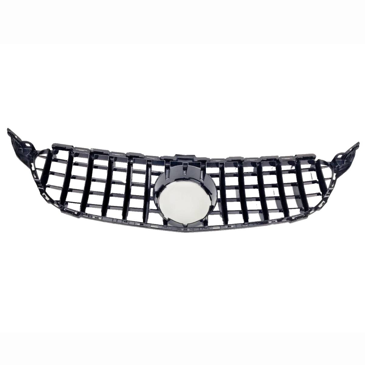 Mercedes-Benz C-Class C205 GT Panamericana Front Radiator Grille (2015–2018, Chrome, No Camera Hole)