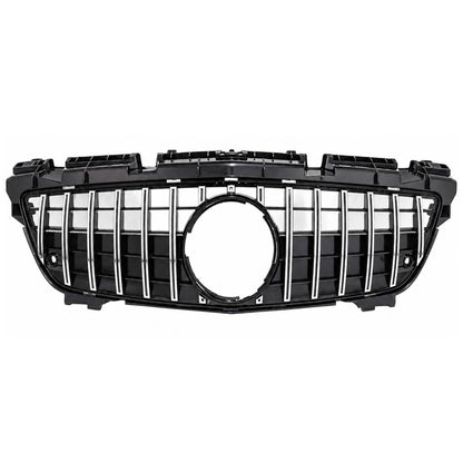 For Mercedes SLK-Class R172 GT-R Chrome Front Radiator Grille (2011–2016 SLK250, SLK55 AMG, SLK300 Pre-Facelift)