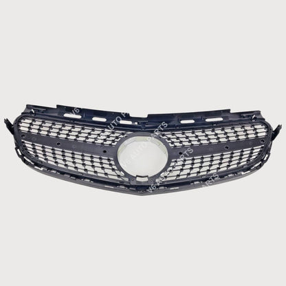 For Mercedes E‑Class W212 Diamond Front Grille – AMG Facelift E250 (2013–2016)