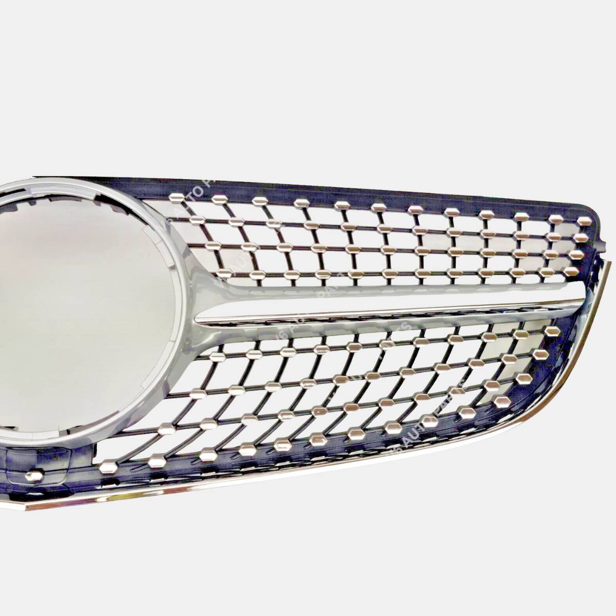 For Mercedes‑Benz E‑Class W207 (2013‑2016) Front Radiator Diamond AMG Style Grille – Fits E300, E350, E550 Coupe & Convertible