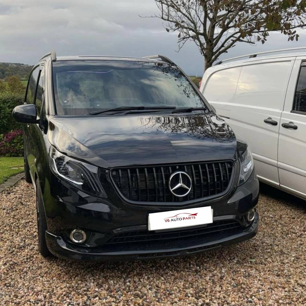 Frontstoßstangengrill für Benz Vito Kastenwagen W447 GT Panamericana von 2014 bis 2022
