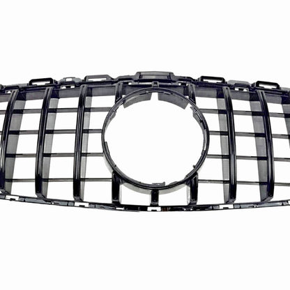 Mercedes Benz C-Class A205 C200d / C300 (2016–2018) Front Radiator Gloss Black Grille – Premium Replacement