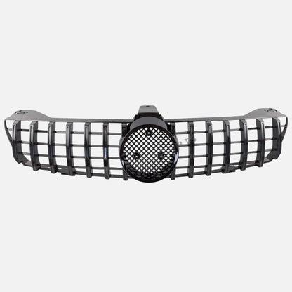 For Mercedes CLS-Class W219 GT Front Grille – Gloss Black Radiator Grill Upgrade (2005–2008)