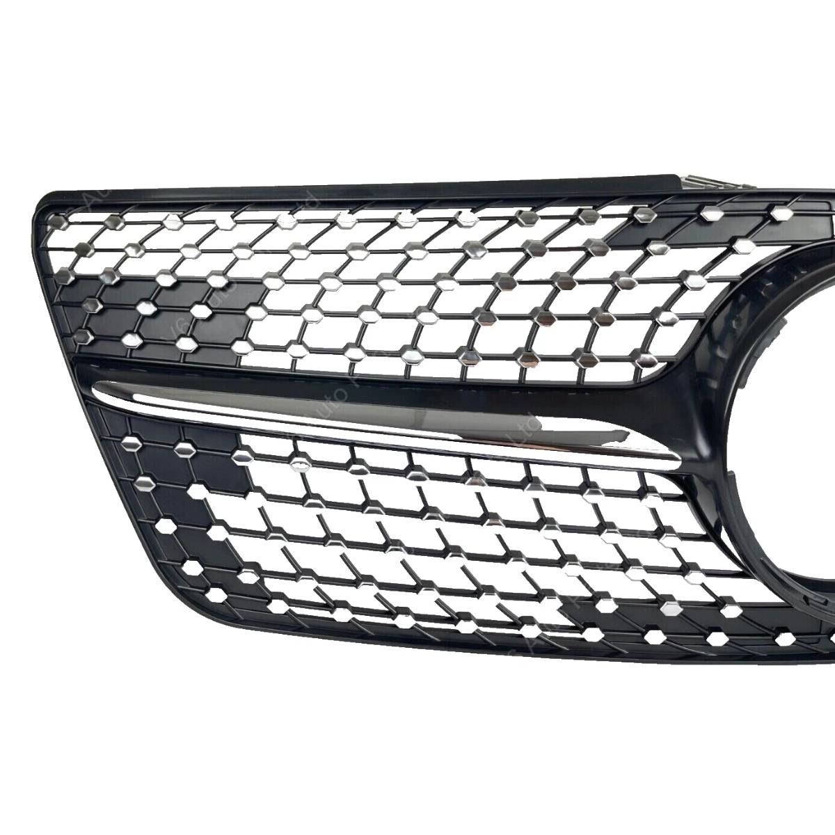 Front Bumper Diamond Black Grille – Fits Mercedes-Benz M-Class W164 (2009–2012 ML320)