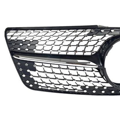 Front Bumper Diamond Black Grille – Fits Mercedes-Benz M-Class W164 (2009–2012 ML320)