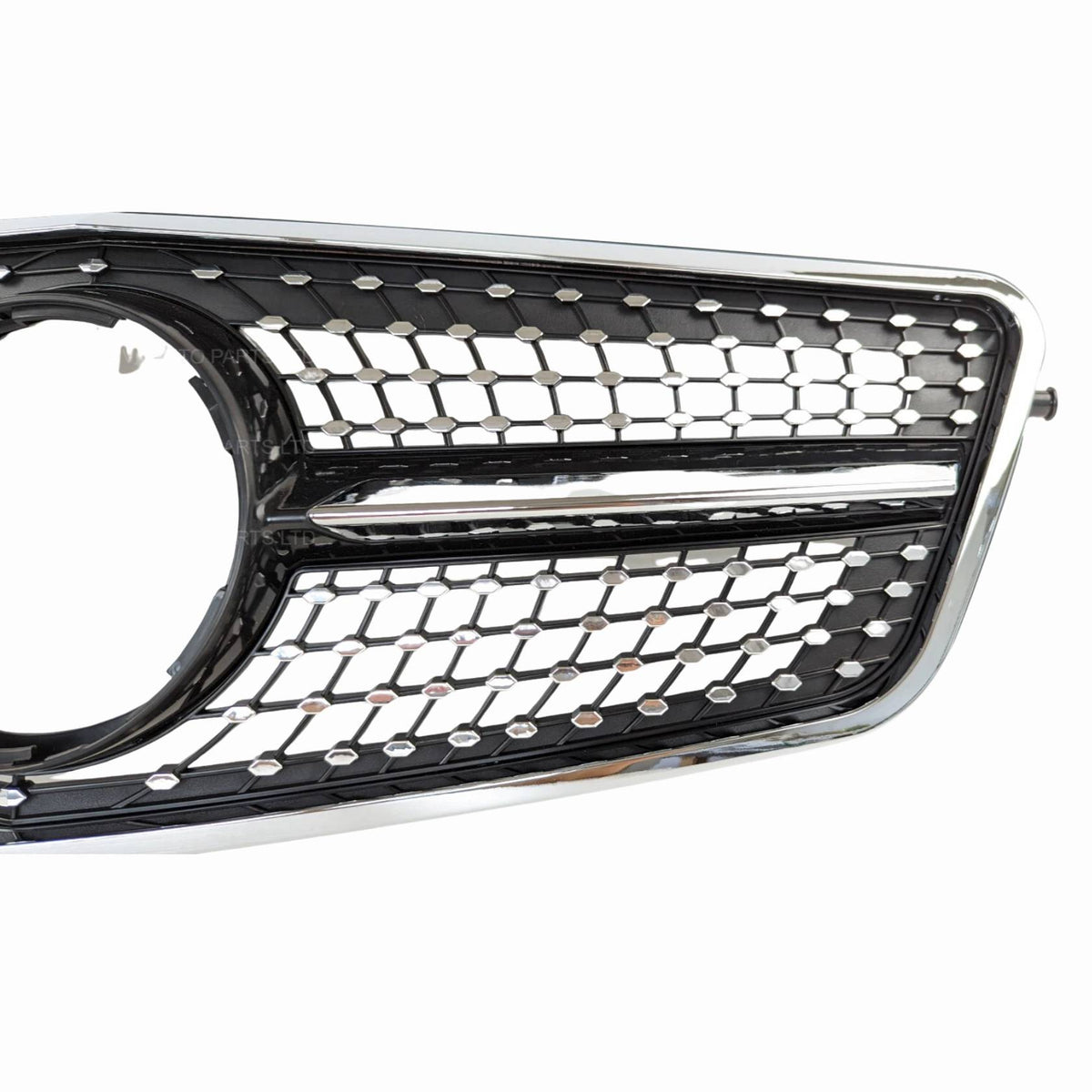 Mercedes-Benz E-Class S212 (2009–2013) Front Bumper Diamond Grille – E63 AMG Style – Fits E200 to E400