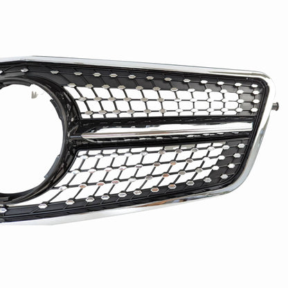 Mercedes-Benz E-Class S212 (2009–2013) Front Bumper Diamond Grille – E63 AMG Style – Fits E200 to E400