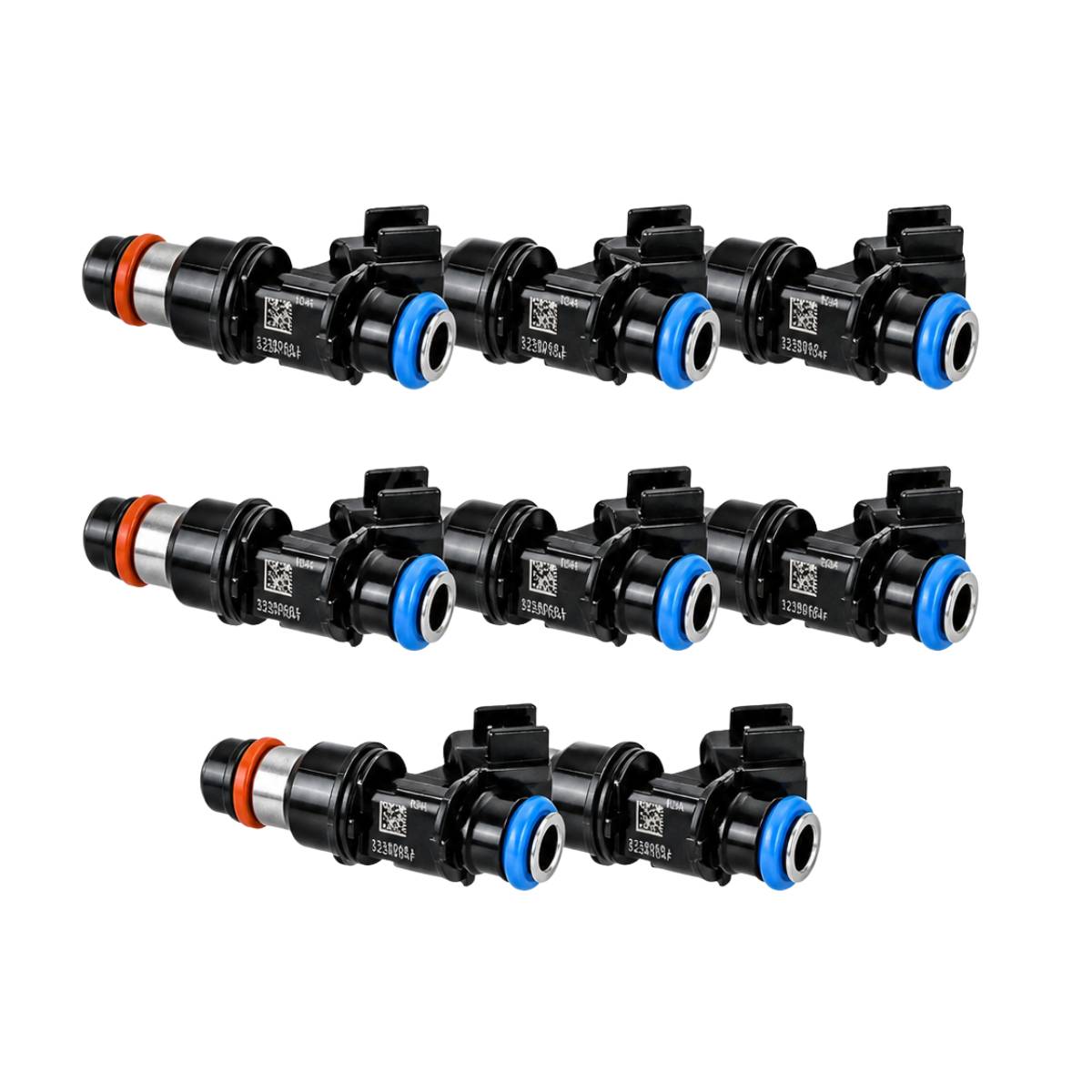8x Fuel Injectors – Fits 2007–2010 Chevrolet Silverado 1500 / 2500HD / 3500HD – OEM Replacement