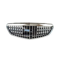 For Mercedes E-Class W212 (2013–2016) E400 Maybach-Style Front Radiator Grille – Facelift Chrome Bumper Upgrade