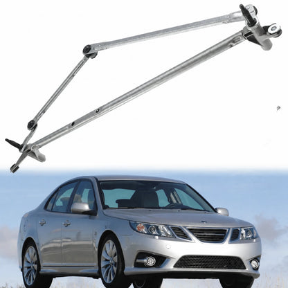 image of Saab 9-3 RHD Front Windshield Wiper Linkage Mechanism OEM 12757155