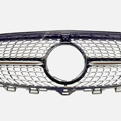 Frontstoßstangengrill für 2016–2020 Mercedes Benz E-Klasse W213 C238 E220 43 Diamond 