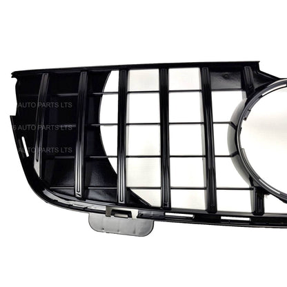 For Mercedes‑Benz GL‑Class X164 (2006–2009) Front Radiator GT‑R Style Black Grille – Fits GL320 & GL450