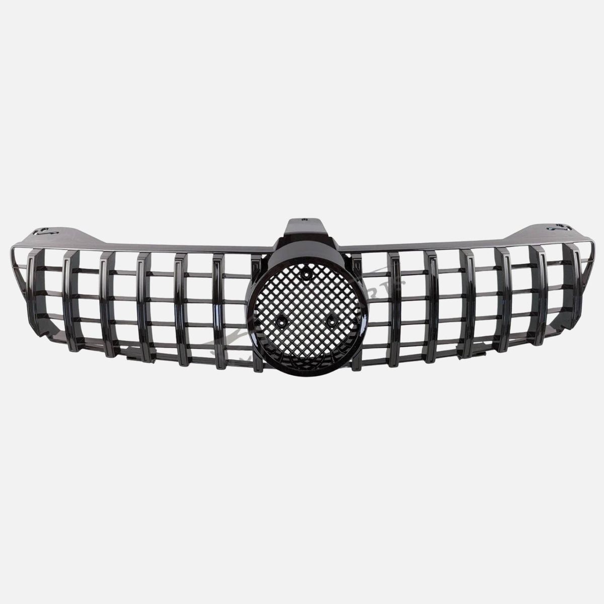 For Mercedes CLS-Class W219 GT Front Grille – Gloss Black Radiator Grill Upgrade (2005–2008)